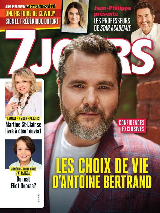 Détails du titre pour 7 Jours par TVA Publications Inc. - Disponible